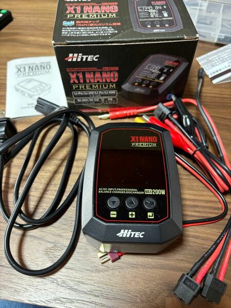 HITEC X1 ナノ プレミアム AC/DC充・放電器 ハイテック