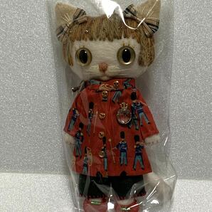 猫キーホルダー・ぬいぐるみ ・ネコ人形 ハンドメイド品 新品未使用 送料220円の画像1