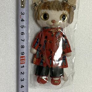 猫キーホルダー・ぬいぐるみ ・ネコ人形 ハンドメイド品 新品未使用 送料220円の画像8