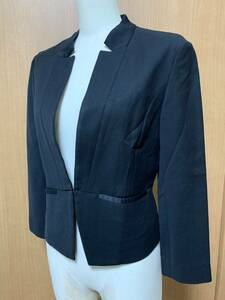 * Vivienne Tam VIVIENNE TAM black color jacket size 1 postage 520 jpy 