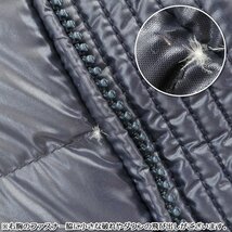 TH29 [送料無料/中古良品] モンクレール MONCLER PARPAILLON GILET ダウンベスト TG3 F20911A58300 C0604 ネイビー_画像6