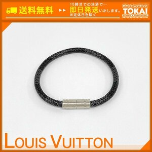 TH05■ [送料無料/中古品] ルイヴィトン LOUIS VUITTON LV ダミエグラフィット ブラスレ・キープイット ブレスレット M6140E