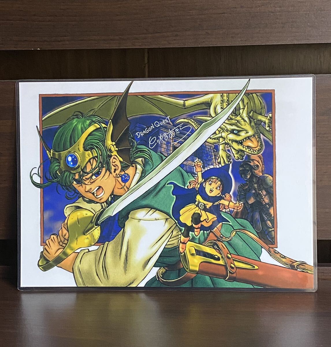 ドラゴンクエスト ラミネート ハンドメイド品 A4, ハンドメイド作品, インテリア, 雑貨, パネル, タペストリー