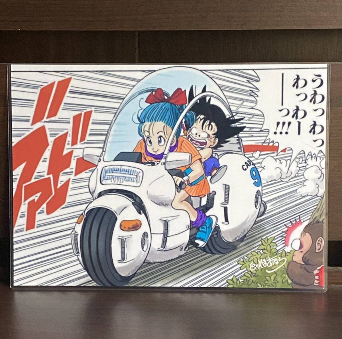 Dragon Ball Laminated Handmade A4, Handmade items, interior, miscellaneous goods, panel, Tapestry