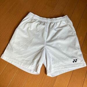 YONEX Yonex tennis shorts badminton nylon shorts short pants white be leak -ruL