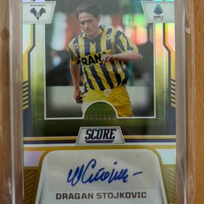 【直筆サイン】ドラガン・ストイコビッチ 2023-24 panini score Serie A Dragan Stojkovic Auto マルセイユ 名古屋グランパス サインの画像1