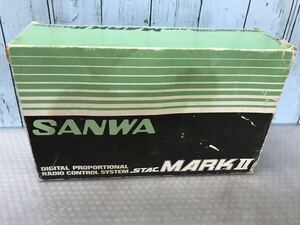 SANWA 三和電器 ラジコン 送信機 STAC MARK II 動作未確認　（80s）