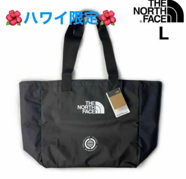 ラスト1点【USA限定】THE NORTH FACE トートバッグ ブラック 黒 Lサイズ