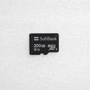 ■ microSDXC 200GB ■ 動作品 フォーマット済 ジャンク扱い microsd U1 CLASS 10 UHS-I / D011