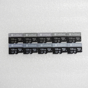 ■ microSDXC 128GB ■ まとめて 10枚セット / 動作品 フォーマット済 ジャンク 扱い microsd microSDカード / D032の画像1