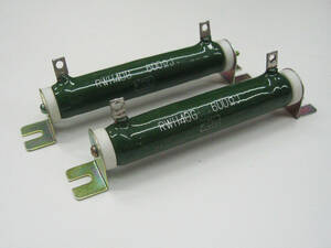 **( tube RG016) horn low resistance 600Ω/40W 2 piece set / Wirewound Resistors**