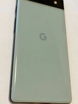 【中古】Google Pixel 6a 128GB　SIMフリー　Sage セージ グリーン　本体_画像6