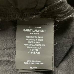 SAINT LAURENT サンローラン ブラックスキニーパンツ デニムパンツ スリム セレクト ハイブランド メンズ 古着の画像5