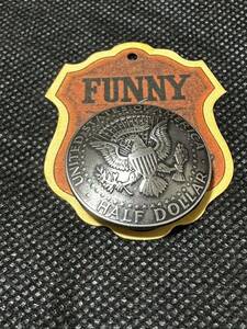 ハーフダラーコイン　ケネディー　イーグル　硬貨　Half Dollar コインコンチョ funny