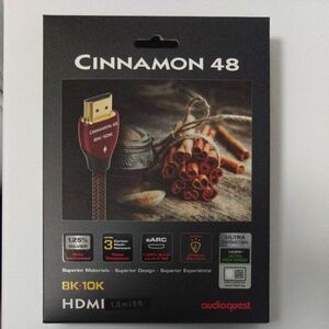 audioquest オーディオクエスト HDMIケーブルcinnamon48 PS5