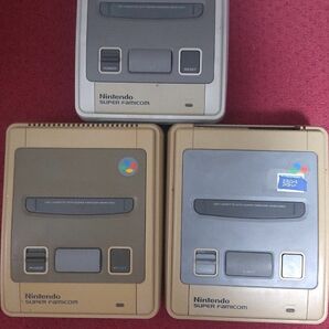 【ジャンク品】スーパーファミコン本体3台 SFC スーファミ 任天堂 Nintendo 【ジャンク品】