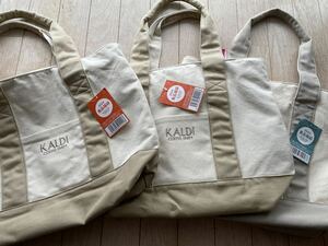 KALDI カルディ トートバッグ 福袋 トートバッグのみ 3袋