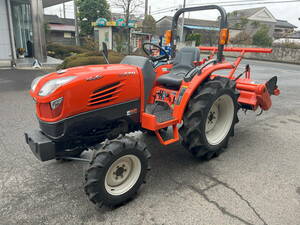 使用hours182h◆クボタ　KT250 Tractor◆engine一発始動◆Oil交換・Battery交換済み◆使用182h◆４ＷＤ◆25馬力