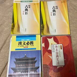 高校　大学受験　参考書　古典　古典文法　漢文　まとめ売り　セット　４冊