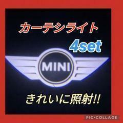 ★セール★MINI　ミニクーパー 4個　ドアランプ エンブレム