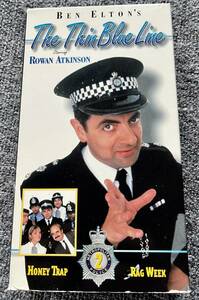 ミスタービーン / The Thin Blue Line / Rowan Atkinson / VHS 海外で購入