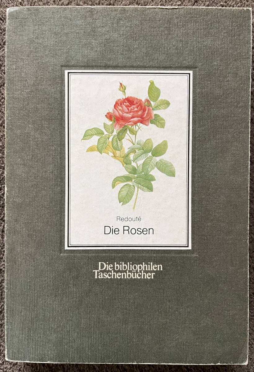 Redoute Die Rosen / Die bibliophilen Taschenbcher / A strange book I bought in Germany, painting, Art book, Collection of works, Art book