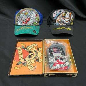 CDK335H Ed Hardy エドハーディー メッシュキャップ ソックス まとめの画像1