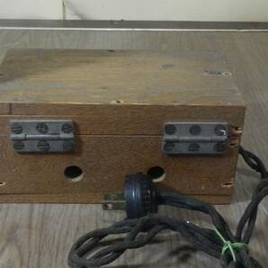 和レトロ 古い シャープ 早川電機 ラジオ電圧調節器 ジャンク 送料着払い の画像4