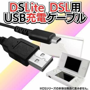 USB充電コード DSLite ライト Nintendo ケーブル 線 ニンテンドーDS Lite 充電ケーブル 急速充電 高耐久 断線防止 USBケーブル 充電器 A02の画像9