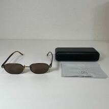 G◎ Calvin Klein カルバンクライン サングラスCK 3253 5319 556 キズ汚れ有り ケース付き_画像1