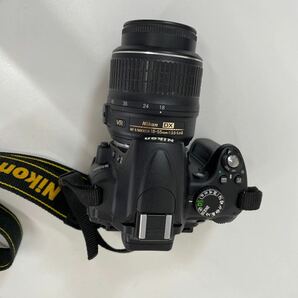 Z◎ Nikon ニコン D5000 レンズキット 18-55mm AF-S DX VR Zoom-Nikkor 55-200mm f/4-5.6G IF-ED セット 動作確認済み キズ汚れ有りの画像3