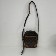 Z◎ LOUIS VUITTON ルイヴィトン ショルダーバッグ ダヌーブ M45266 モノグラム キャンバス レザー ブラウン キズ汚れ有り_画像1