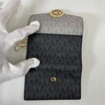 Z◎ MICHAEL KORS マイケルコース MKロゴ KEY CASE キーケース 細かなキズ汚れ有り_画像6