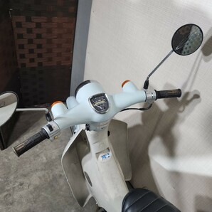 Z☆【直接引き取り限定】 HONDA Little Cub オートバイ バイク リトルカブ 50ｃｃホンダ JBH-AA01 動作確認済 廃車証明書有 現状品の画像5