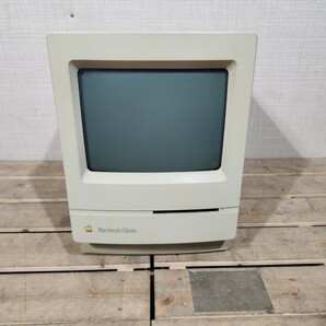 G☆ 昭和 レトロ PC Apple Macintosh Classic マッキントッシュ クラシック M0420 動作未確認 現状品 の画像1