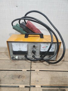 G* Japan battery battery tester BT-400B NIPPON DENCHI operation not yet verification present condition goods 