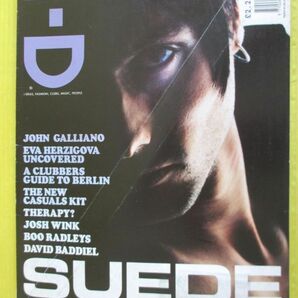 洋雑誌) i-D magazine No.156 September 1996 Brett Anderson SUEDE Nick Knight John Galliano fashion mode culture designの画像1