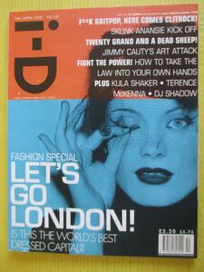 洋雑誌)　i-D magazine No.157 October 1996 Iris Palmer THE CAPITAL ISSUE　fashion mode culture design