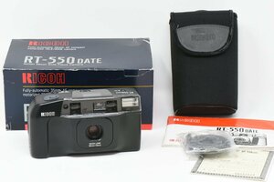 Released in 1988 / RICOH RT-550 DATE Comact Film Camera 箱付き　※通電確認済み、現状渡し