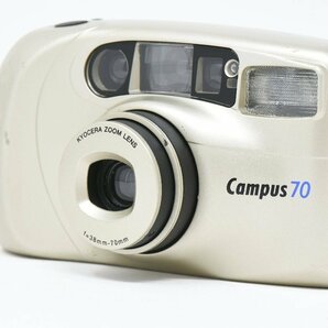 Released in 1996 / KYOCERA Campus 70 Compact 35mm Film Camera ※通電確認済み、現状渡しの画像2