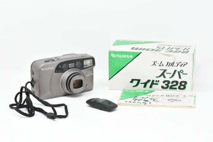 FUJIFILM ZOOM CARDIA SUPER WIDE 328 Compact Film Camera ※通電確認済み、現状渡し