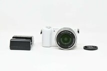 SONY α5100 Alpha 5100 ミラーレス デジタルカメラ 本体 / SELP 1650 ズームレンズ付き ※通電確認済み、現状渡し。_画像1