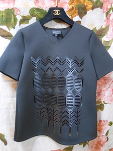 20 ten thousand super? super-discount joru geo Armani cut pattern special material tops 