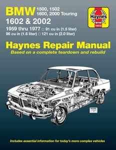 【Haynesマニュアル和訳版】BMW2002自動車修理マニュアル【オンライン版】
