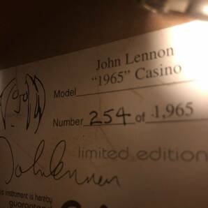 Epiphone John Lennon ”1965” Casino【訳あり】の画像3