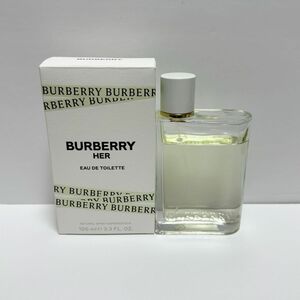 本日限定SALE 美品 正規品 BURBERRY香水 バーバリーハーオードトワレ100ml