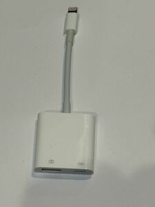 送料無料アップル Apple Lightning USB-3 カメラアダプタ [MK0W2AM/A]付属品なし