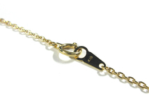 K18YG 3.5mm～4.5mm 7粒 アコヤ真珠 デザイン ネックレス 新品小豆ゴールドチェーン　J73_画像4