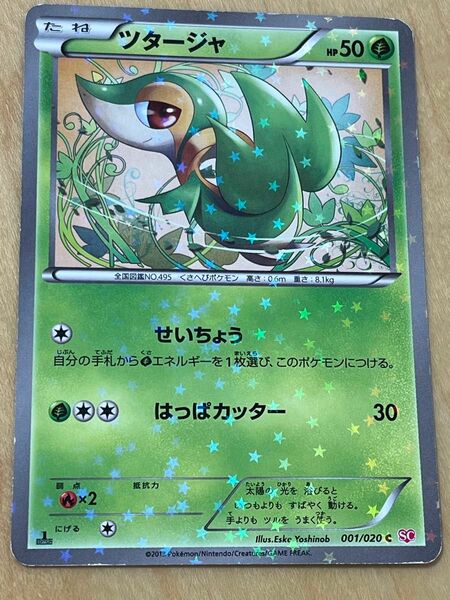 2枚セット　ポケモンカード　ツタージャ　シャイニーコレクション