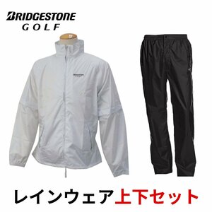  Golf мужской BS непромокаемая одежда верх и низ в комплекте блузон silver gray брюки черный L размер 